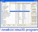 Vonalkódos címkenyomtató program